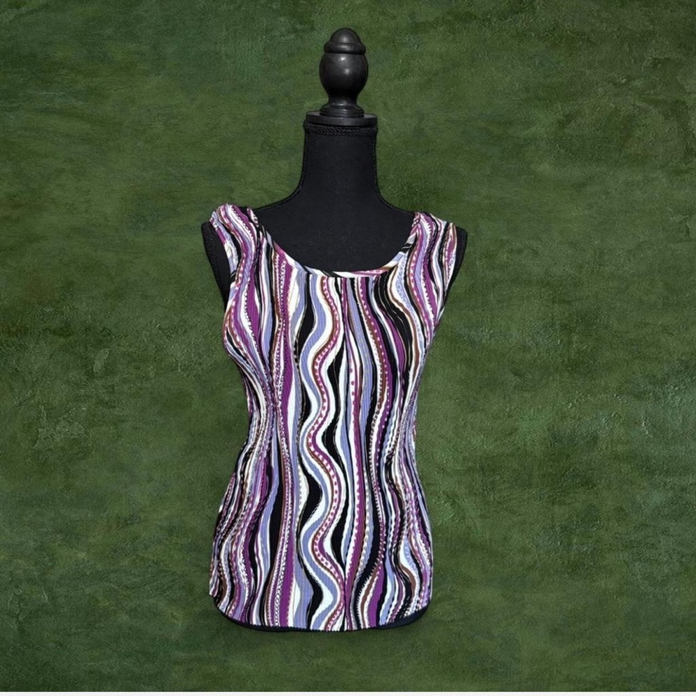 Women's Multicolor Patterned Top